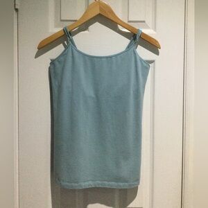 Willow Bay Blue Sleeveless Fitted Camisole